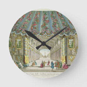 Relógio Redondo Interior de uma galeria que conduz a Vauxhall