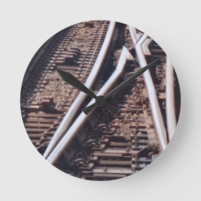 Relógio Redondo Interruptores (Frente)