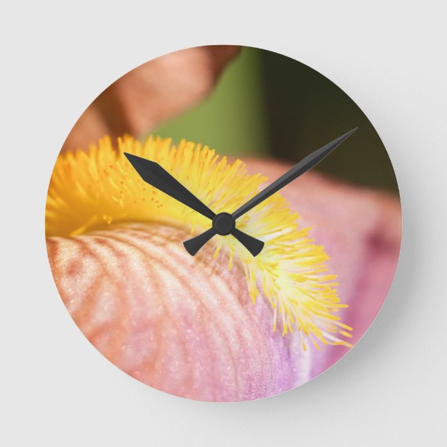 Relógio Redondo Íris cardada (Frente)