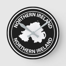 Relógio Redondo Irlanda do Norte
