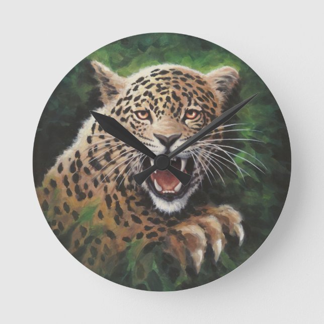 Relógio Redondo Jaguar (Frente)