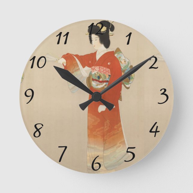 Relógio Redondo Japão (Frente)