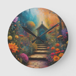 Relógio Redondo Jardim