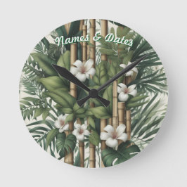 Relógio Redondo Jardins e Edifícios ecológicos em Harmonia