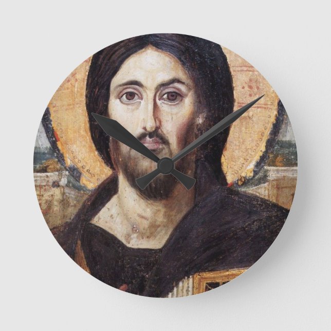 Relógio Redondo Jesus Cristo (Frente)