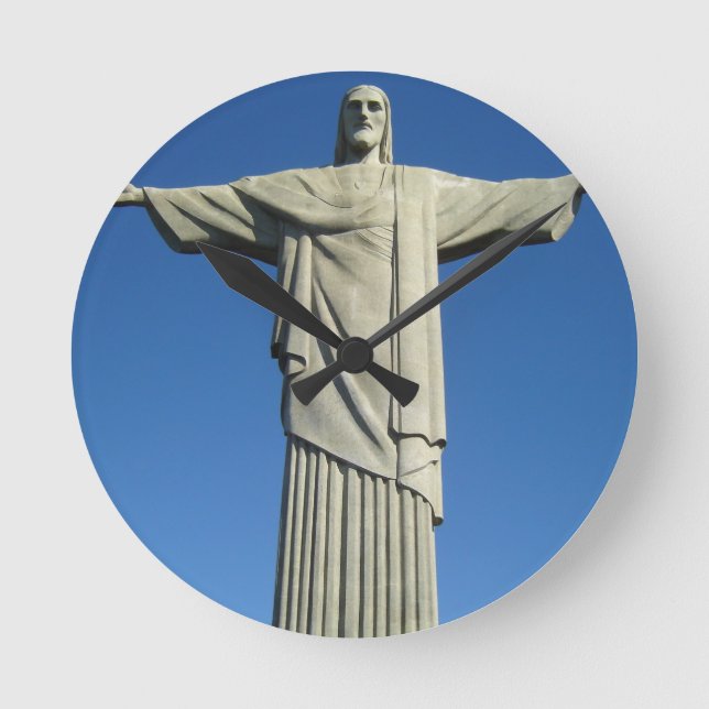 Relógio Redondo Jesus Cristo (Frente)