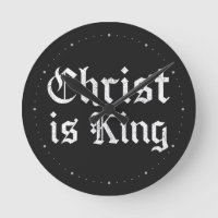Jesus Cristo É Rei Arte Grunge Gothic Blackletter