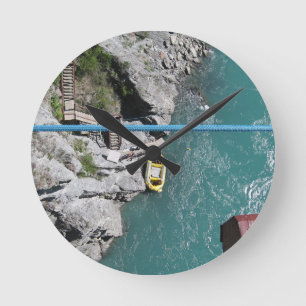 Relógio Redondo Kawarau Bridge Bungy POV, Queenstown, Nova Zelând