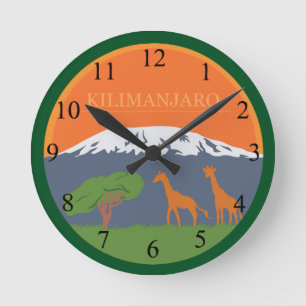 Relógio Redondo Kilimanjaro