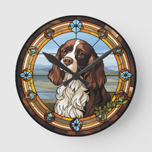 Relógio Redondo King Charles Cavalier Wall Clock