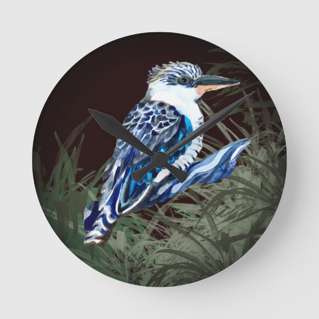 Relógio Redondo Kookaburra (Frente)