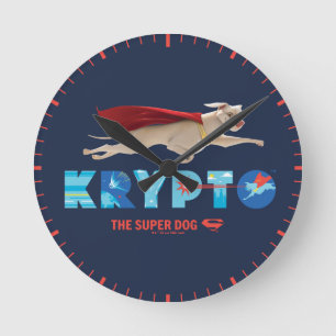 Relógio Redondo Krypto O Super Cão