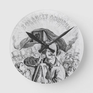 Relógio Redondo "La Photographie, Nadar (1820-1910) le grande