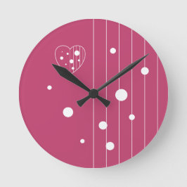 Relógio Redondo Lace of Love