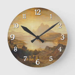 Relógio Redondo Lago de Lugano - Albert Zimmermann