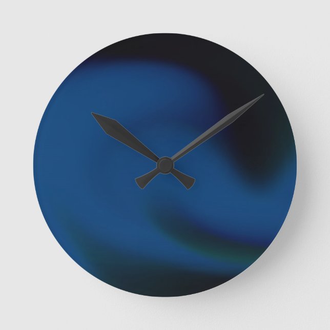 Relógio Redondo Lama Colorida (Frente)