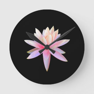 Relógio Redondo Linda Arte Lotus