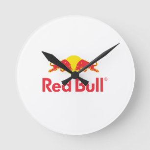 Relógio Redondo logótipo Red Bull