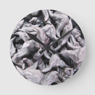 Relógio Redondo Loucos de Buffalo - Caltrop Água