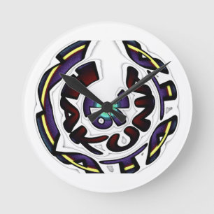 Relógio Redondo Love Hakuna Matata Art Impressão