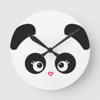 Relógio Redondo Love Panda® Clock