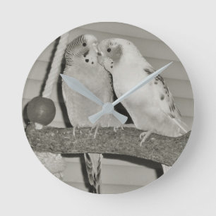 Relógio Redondo Lovebirds