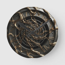 Relógio Redondo Luxe 3D Dial