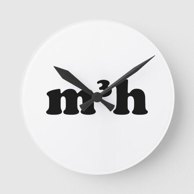 Relógio Redondo m3h (Frente)