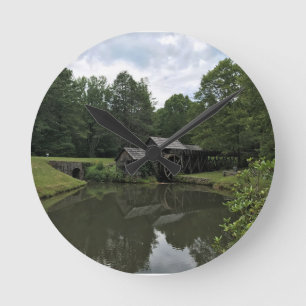 Relógio Redondo Mabry Mill, Virginia