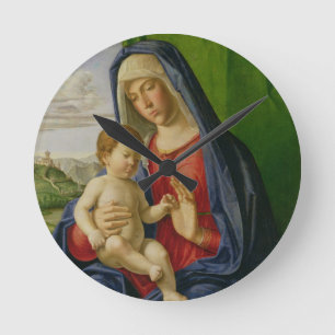 Relógio Redondo Madonna e Criança, 1490