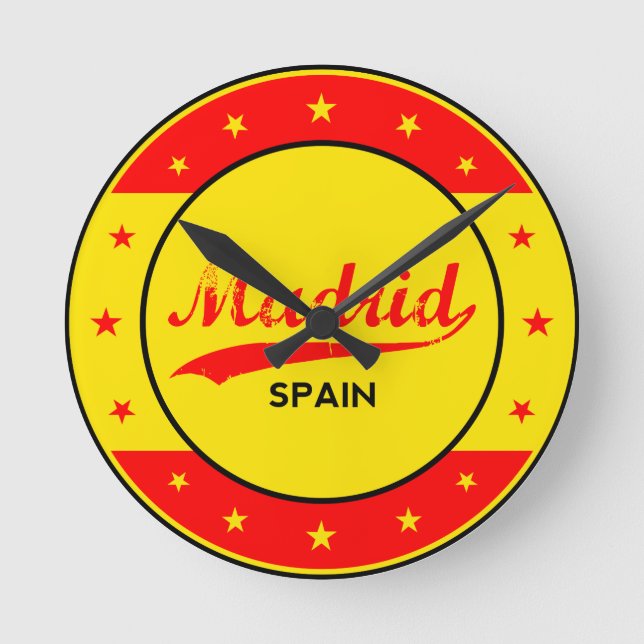 Relógio Redondo Madrid (Frente)