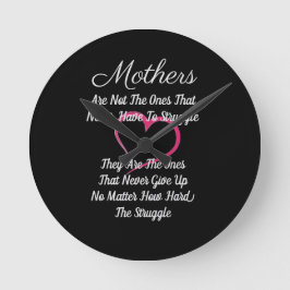 Relógio Redondo Mães