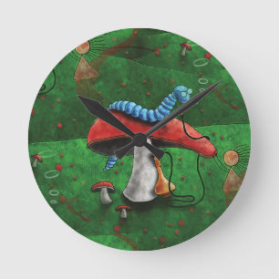 Relógio Redondo Magic Mushroom