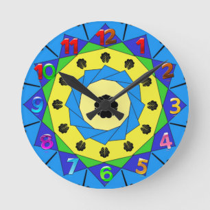 Relógio Redondo Mandala
