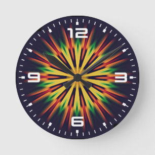 Relógio Redondo Mandala Flower- 21855