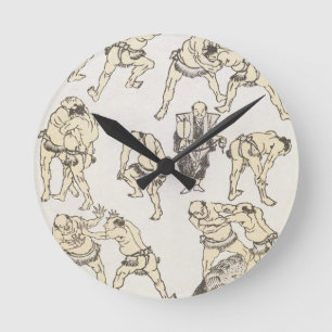 Relógio Redondo Manga: estudos dos gestos e posturas do wrestle