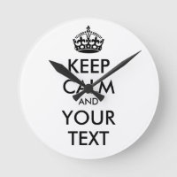 MANTENHA CALMA E SEU TEXTO - preto