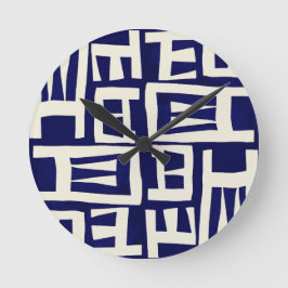 Relógio Redondo Mapa Africano - Costa do Marinho