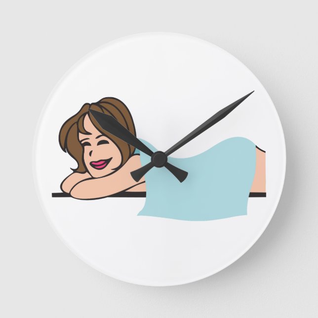 RELÓGIO REDONDO MASSAGEM (Frente)