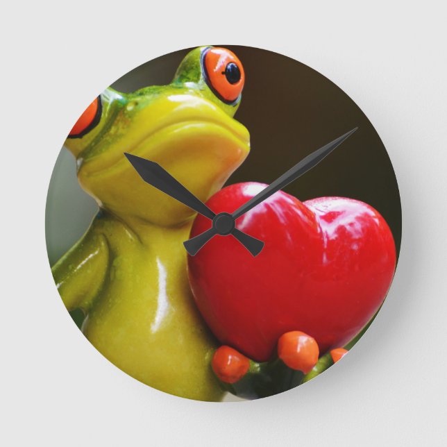 Relógio Redondo Me Ame...Sou Lonley (Frente)