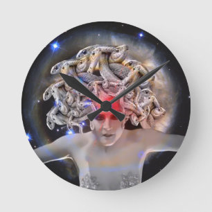 Relógio Redondo Medusa