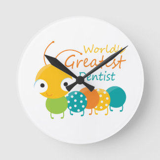 Relógio Redondo Melhor Dentista do Mundo