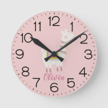 Meninas Cute Pink Llama Costumando Crianças