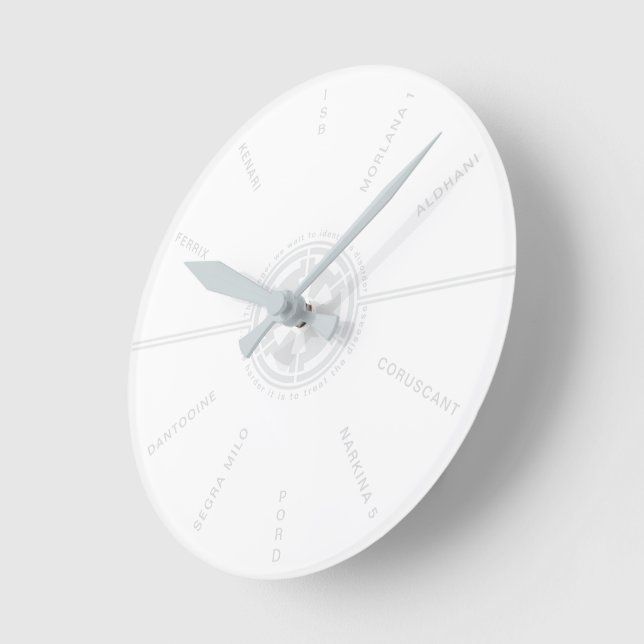 RELÓGIO REDONDO MESA DE SEGURANÇA IMPERIAL (Ângulo)