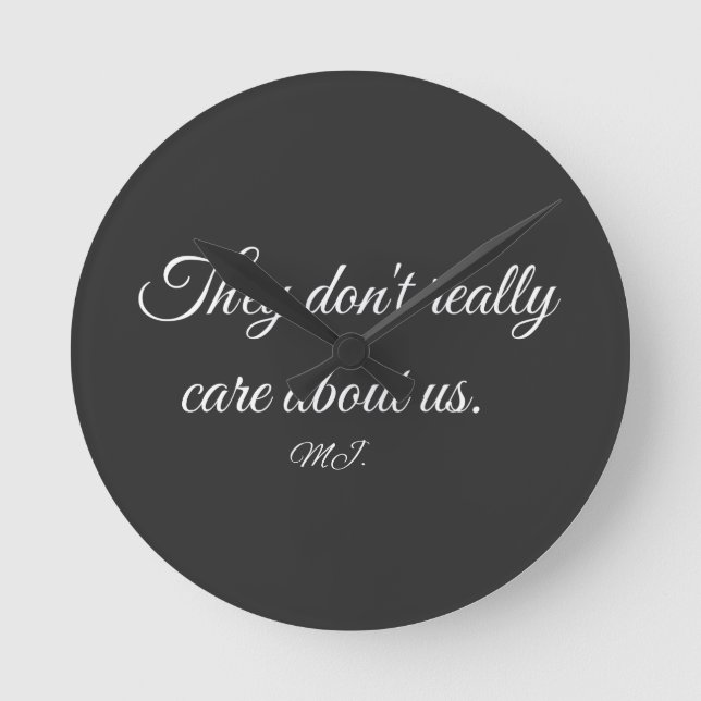 Relógio Redondo Michael Jackson lyrics  (Frente)