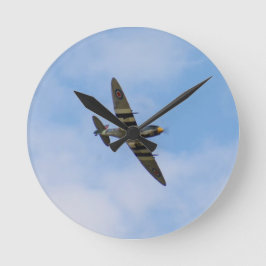 Relógio Redondo Modelo do Spitfire MK IX MK923
