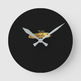Relógio Redondo Modern Minimalist Wedding Clock