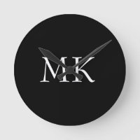 Monograma branco preto