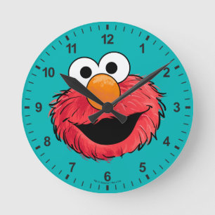 Relógio Redondo Monstro no final desta história   Elmo