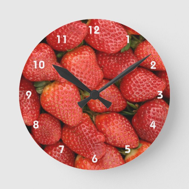 RELÓGIO REDONDO MORANGOS 2 (Frente)